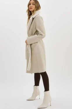 Femme LAMARQUE ABIGAIL | Manteau Réversible En Fausse Peau De Mouton