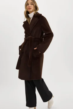Femme LAMARQUE ABIGAIL | Manteau Réversible En Fausse Peau De Mouton