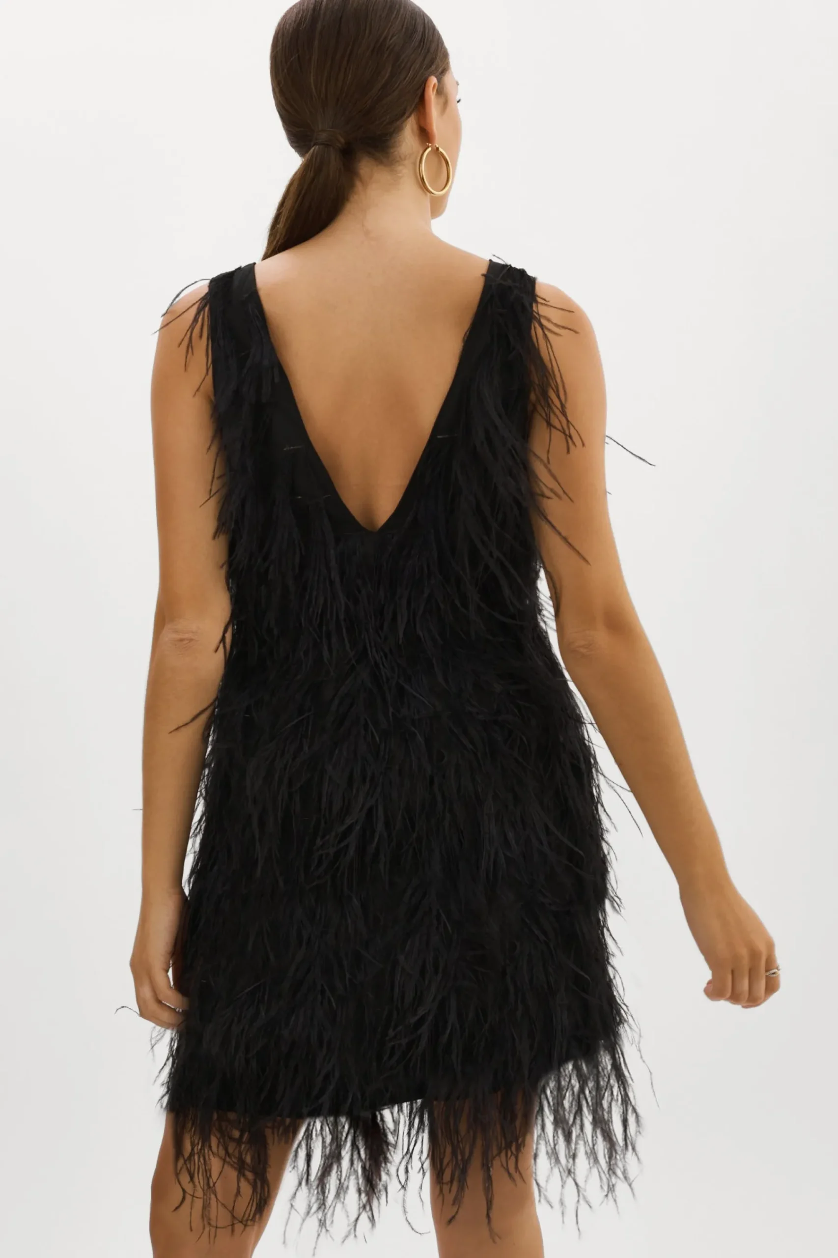 Femme LAMARQUE ALENA | Robe à Plumes