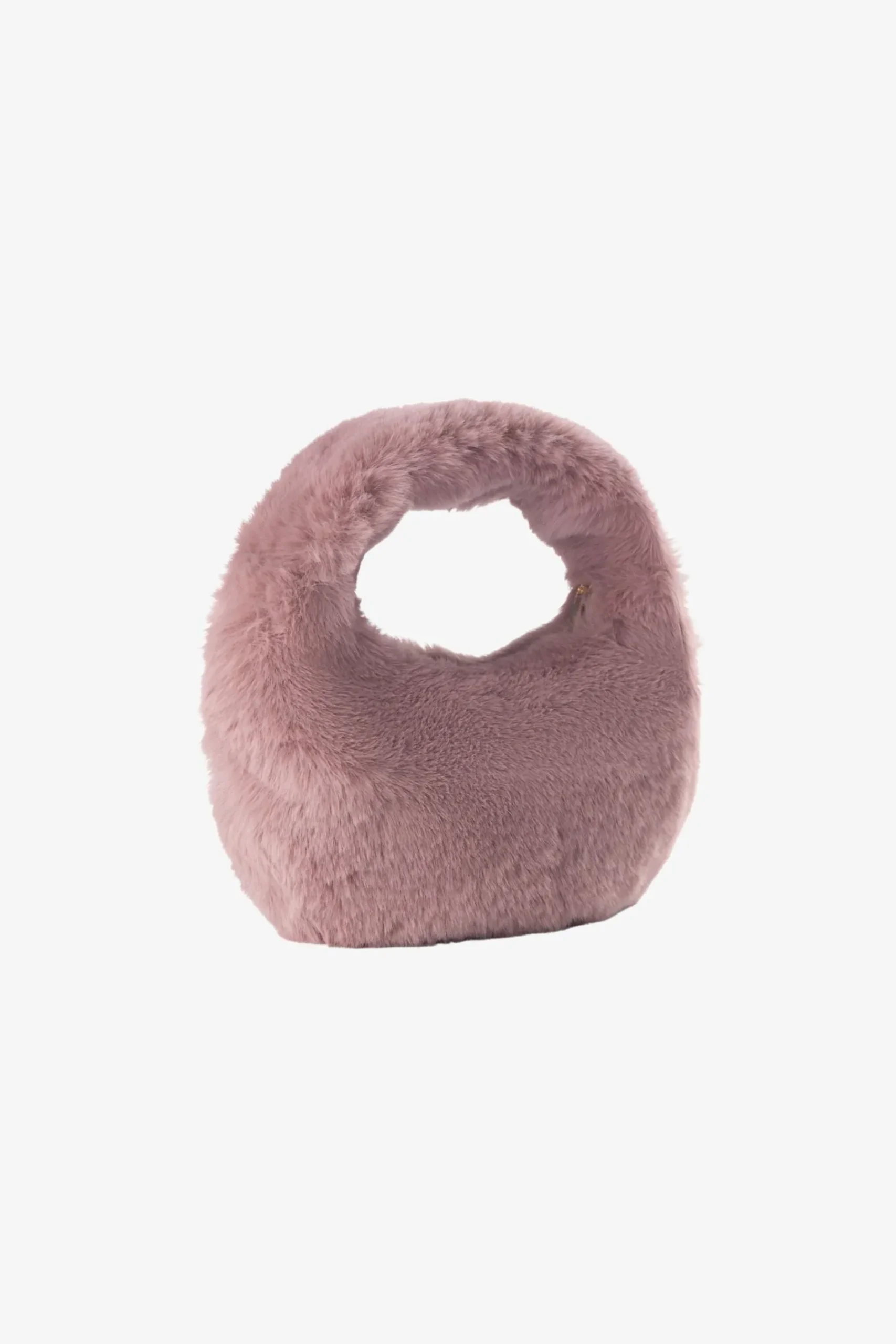 Femme LAMARQUE ALIX | Mini Sac Hobo En Fausse Fourrure