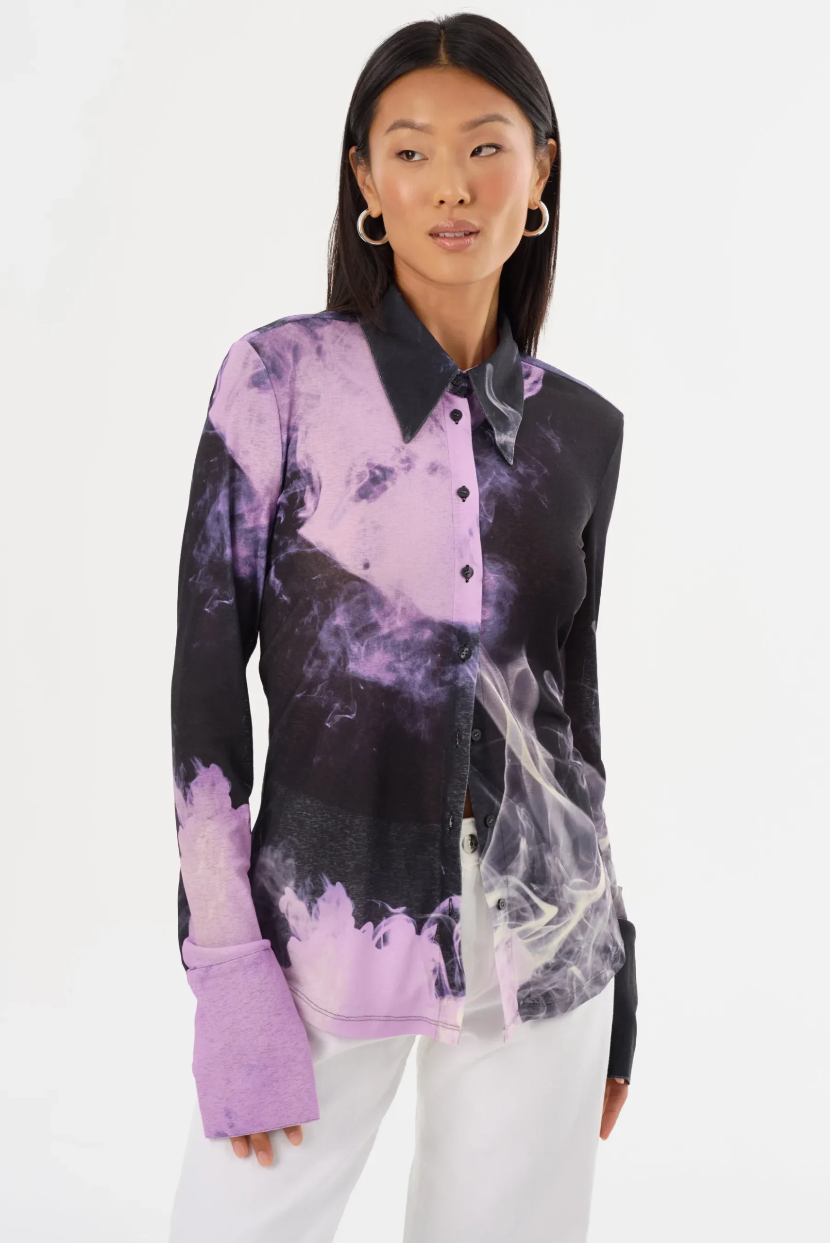 Femme LAMARQUE ALZINA | Chemise Imprimée à Manches Longues