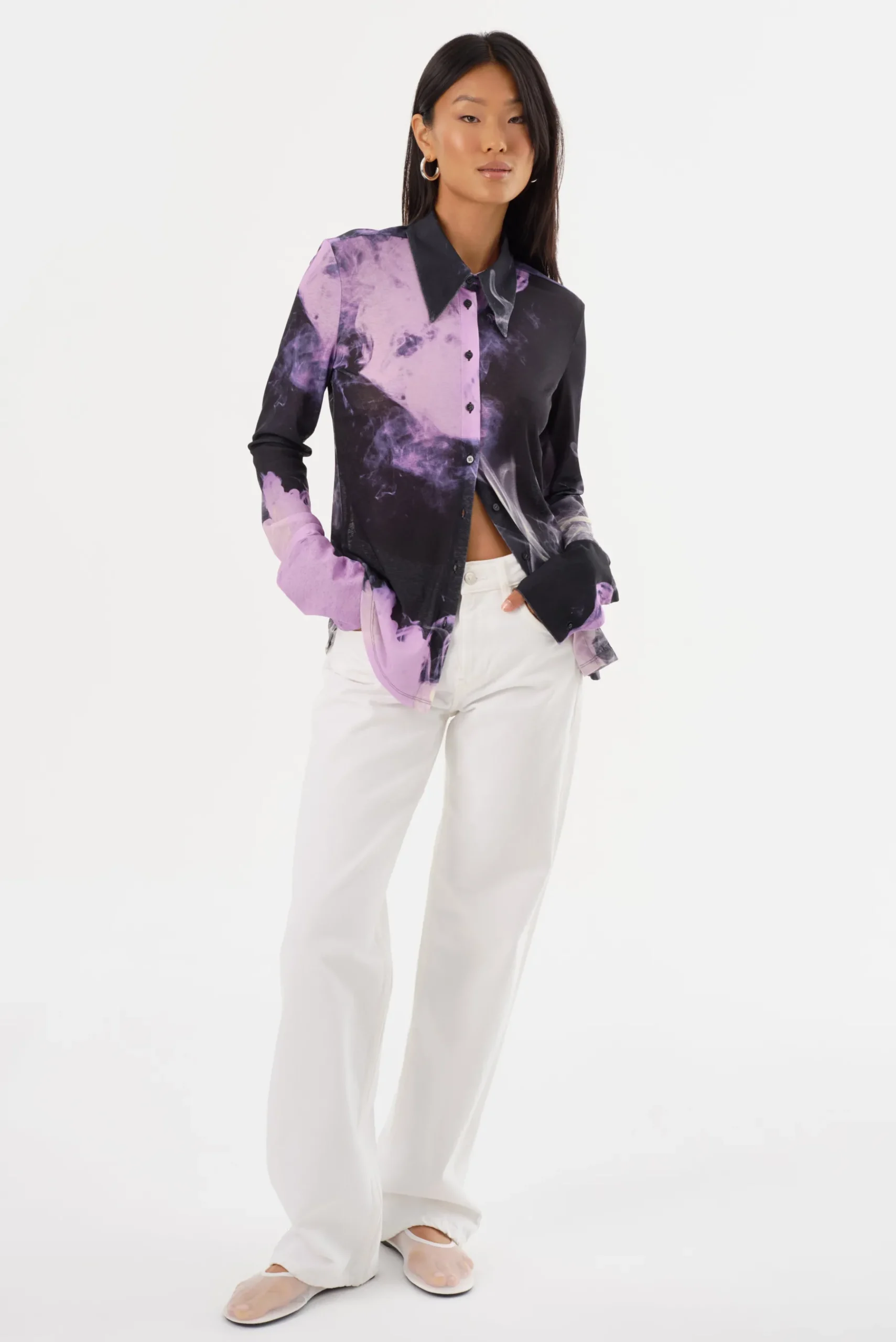 Femme LAMARQUE ALZINA | Chemise Imprimée à Manches Longues