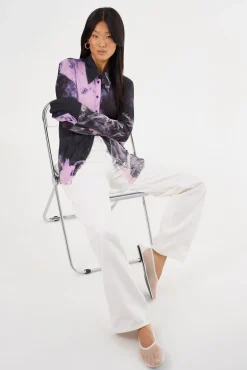 Femme LAMARQUE ALZINA | Chemise Imprimée à Manches Longues
