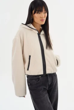 Femme LAMARQUE ARLINA | Veste à Capuche Zippée En Polaire