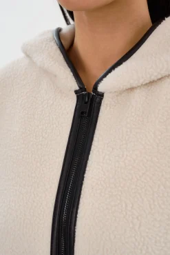 Femme LAMARQUE ARLINA | Veste à Capuche Zippée En Polaire