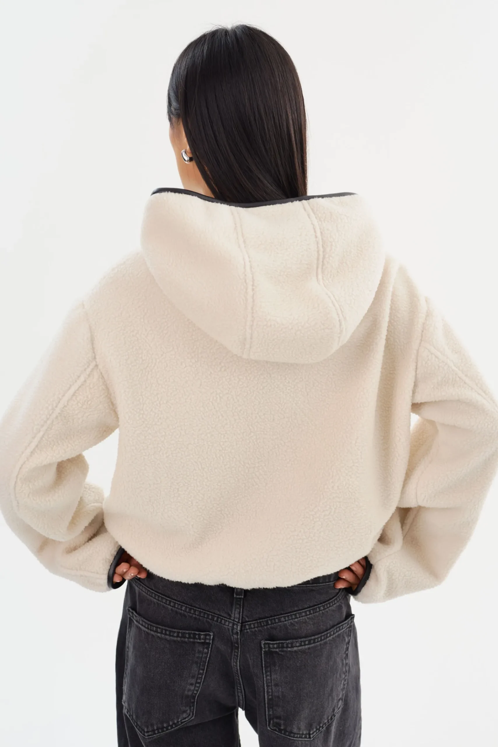 Femme LAMARQUE ARLINA | Veste à Capuche Zippée En Polaire