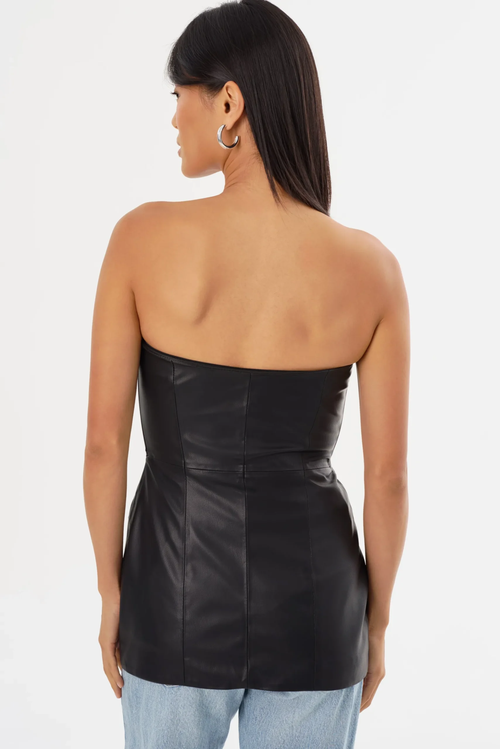 Femme LAMARQUE AVANI | Top Bustier En Similicuir