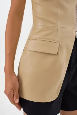 Femme LAMARQUE AVANI | Top Bustier En Similicuir