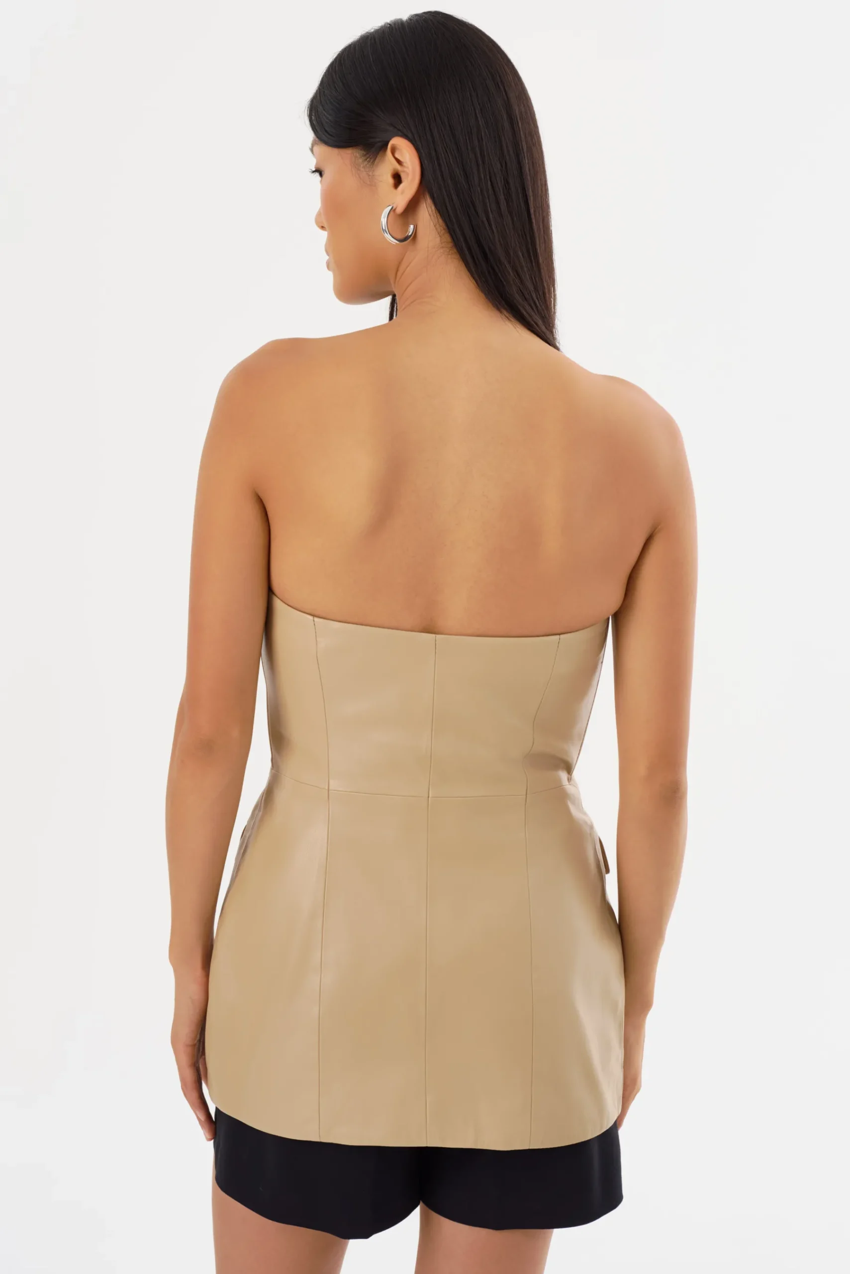 Femme LAMARQUE AVANI | Top Bustier En Similicuir