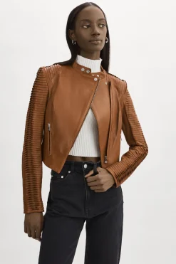 Femme LAMARQUE AZRA | Veste De Cuir