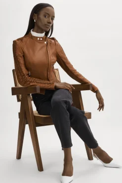 Femme LAMARQUE AZRA | Veste De Cuir