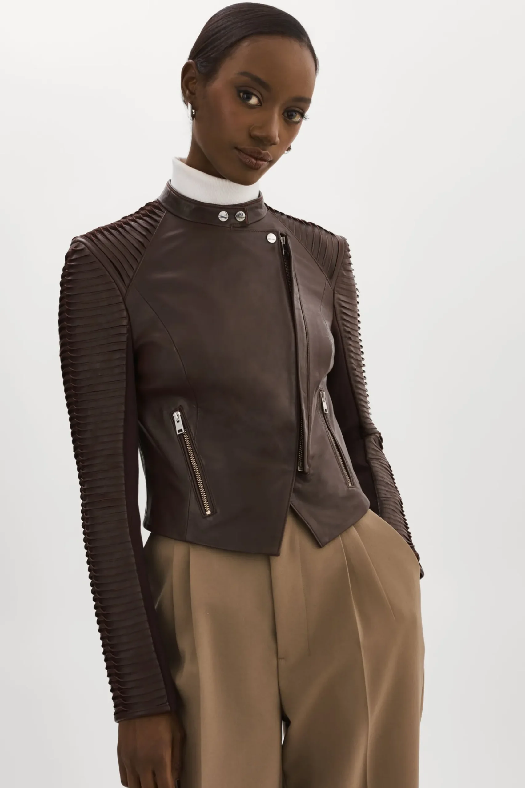 Femme LAMARQUE AZRA | Veste De Cuir