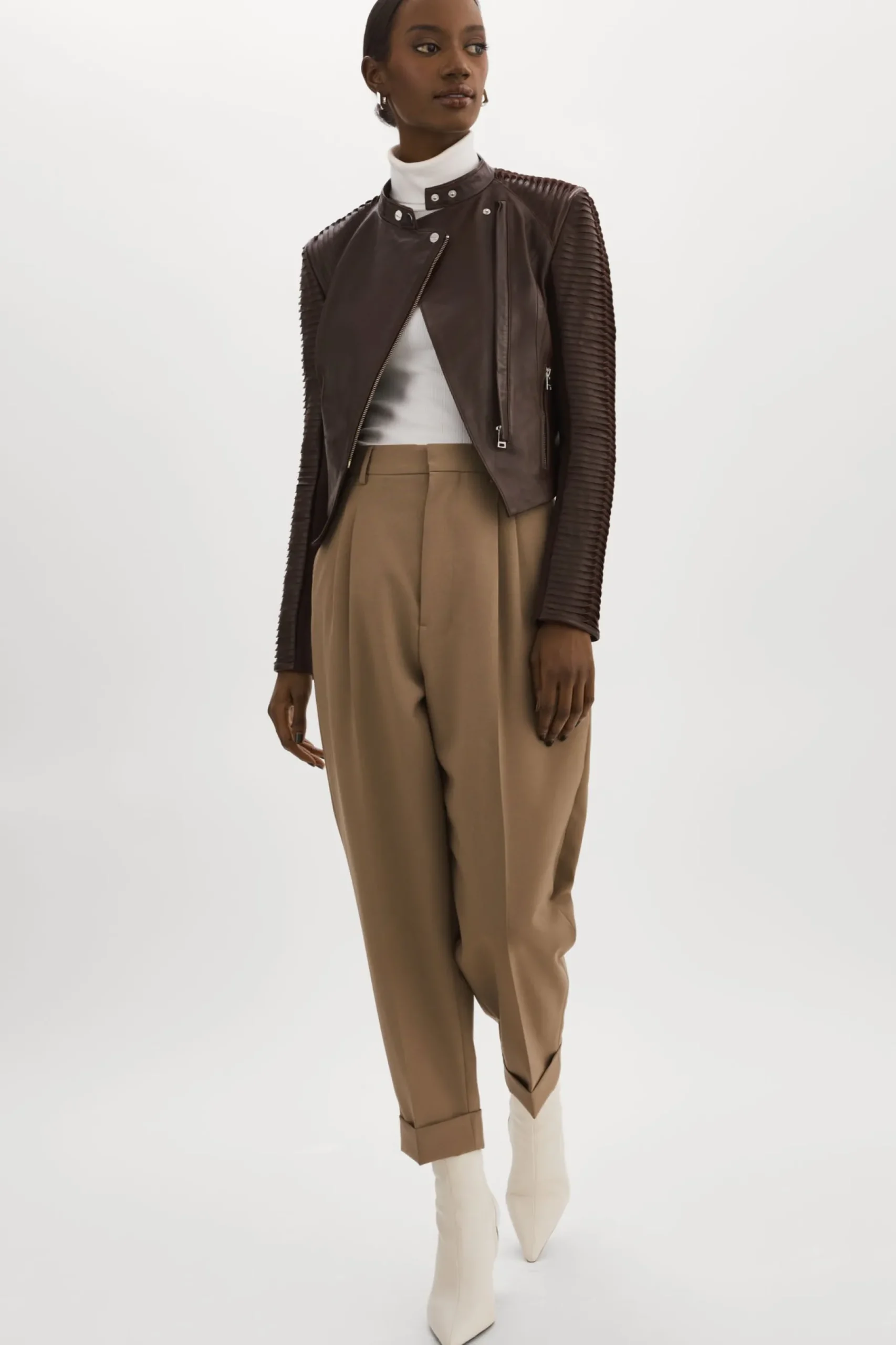 Femme LAMARQUE AZRA | Veste De Cuir