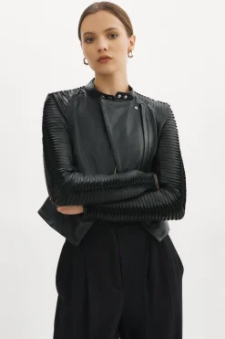 Femme LAMARQUE AZRA Veste En Cuir Signature