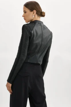 Femme LAMARQUE AZRA Veste En Cuir Signature