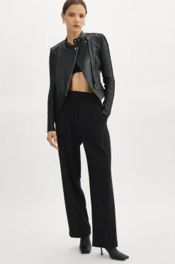 Femme LAMARQUE AZRA Veste En Cuir Signature