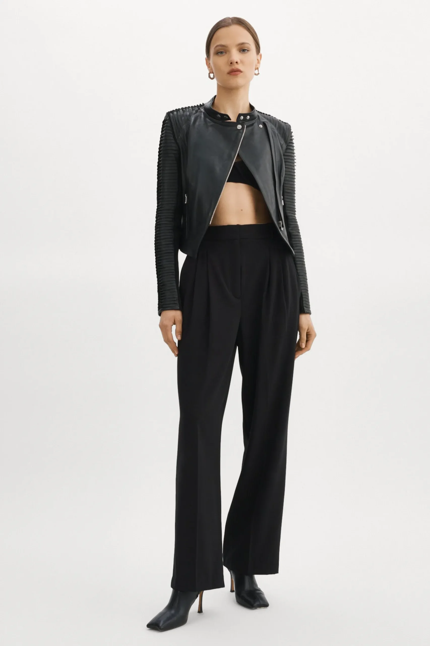 Femme LAMARQUE AZRA Veste En Cuir Signature