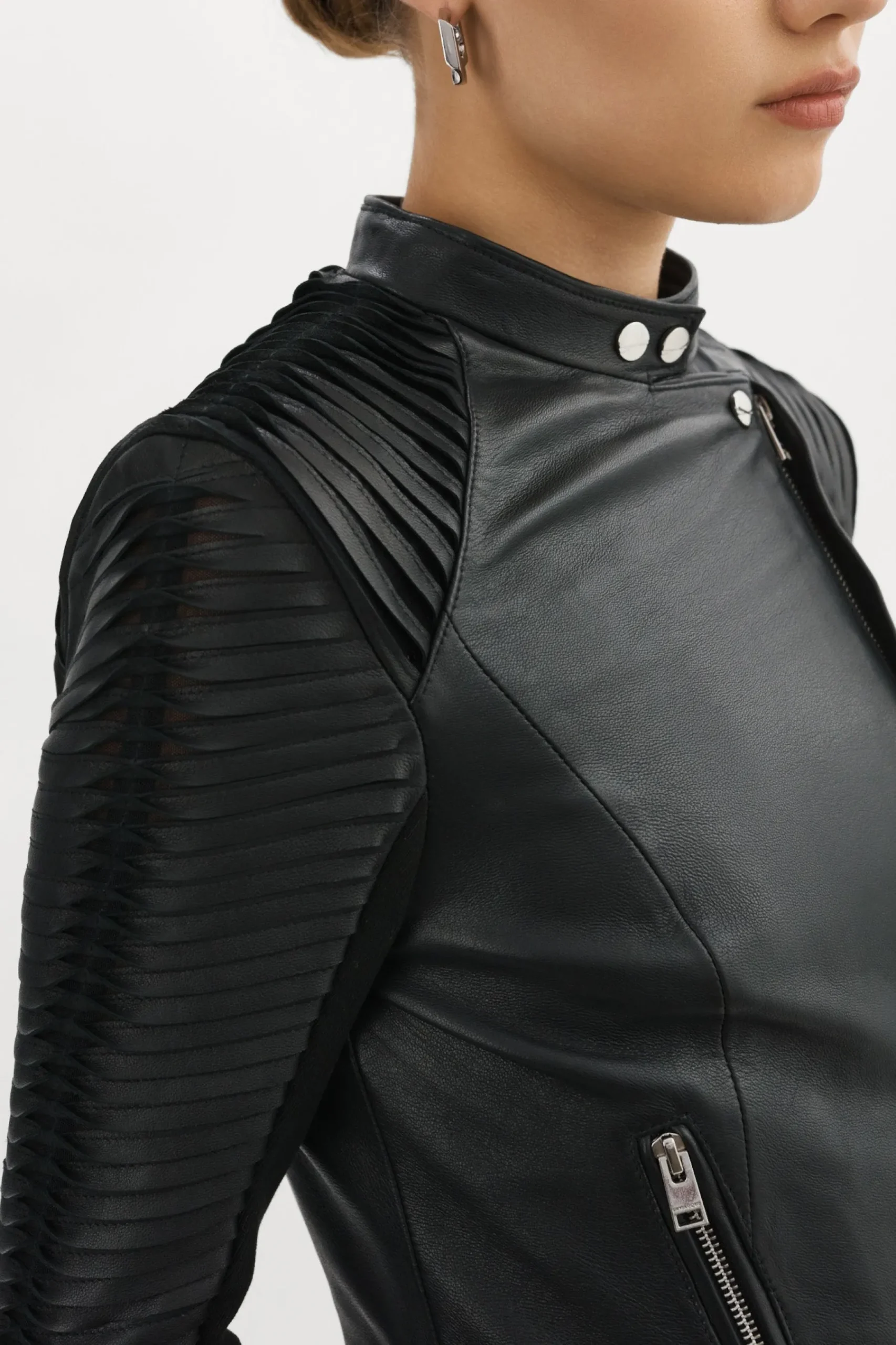 Femme LAMARQUE AZRA Veste En Cuir Signature