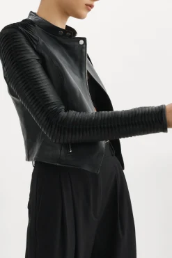 Femme LAMARQUE AZRA Veste En Cuir Signature
