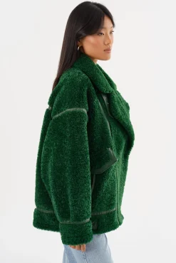 Femme LAMARQUE BADU | Oversized Faux Shearling Jacket