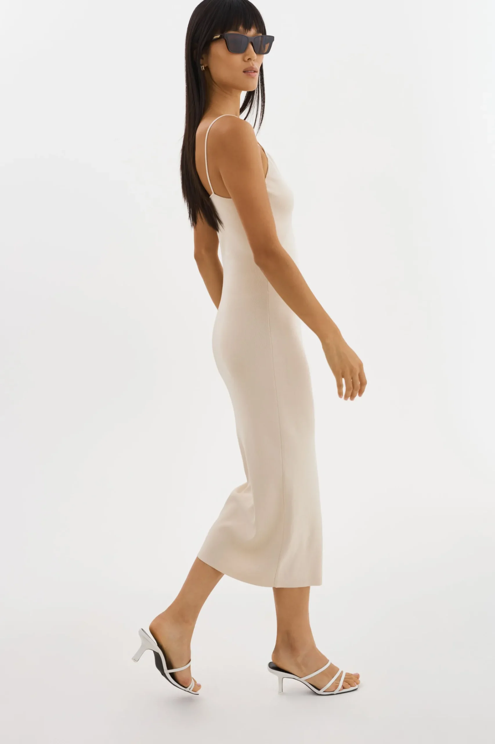Femme LAMARQUE BETTINA | Robe En Tricot Côtelé