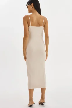 Femme LAMARQUE BETTINA | Robe En Tricot Côtelé