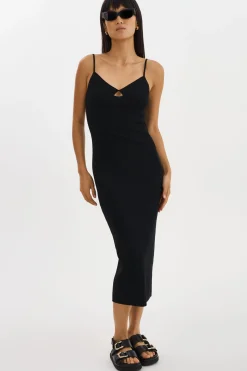Femme LAMARQUE BETTINA | Robe En Tricot Côtelé