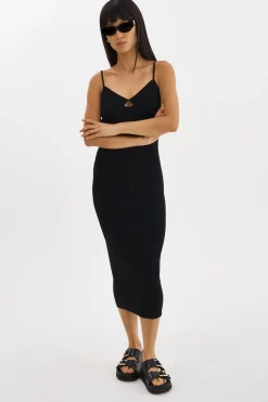 Femme LAMARQUE BETTINA | Robe En Tricot Côtelé
