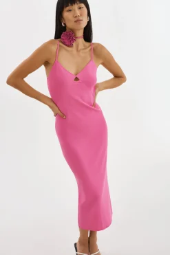Femme LAMARQUE BETTINA | Robe En Tricot Côtelé
