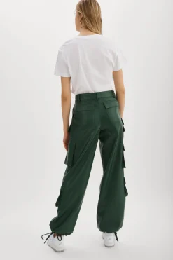 Femme LAMARQUE BOBBI | Pantalon Cargo En Similicuir