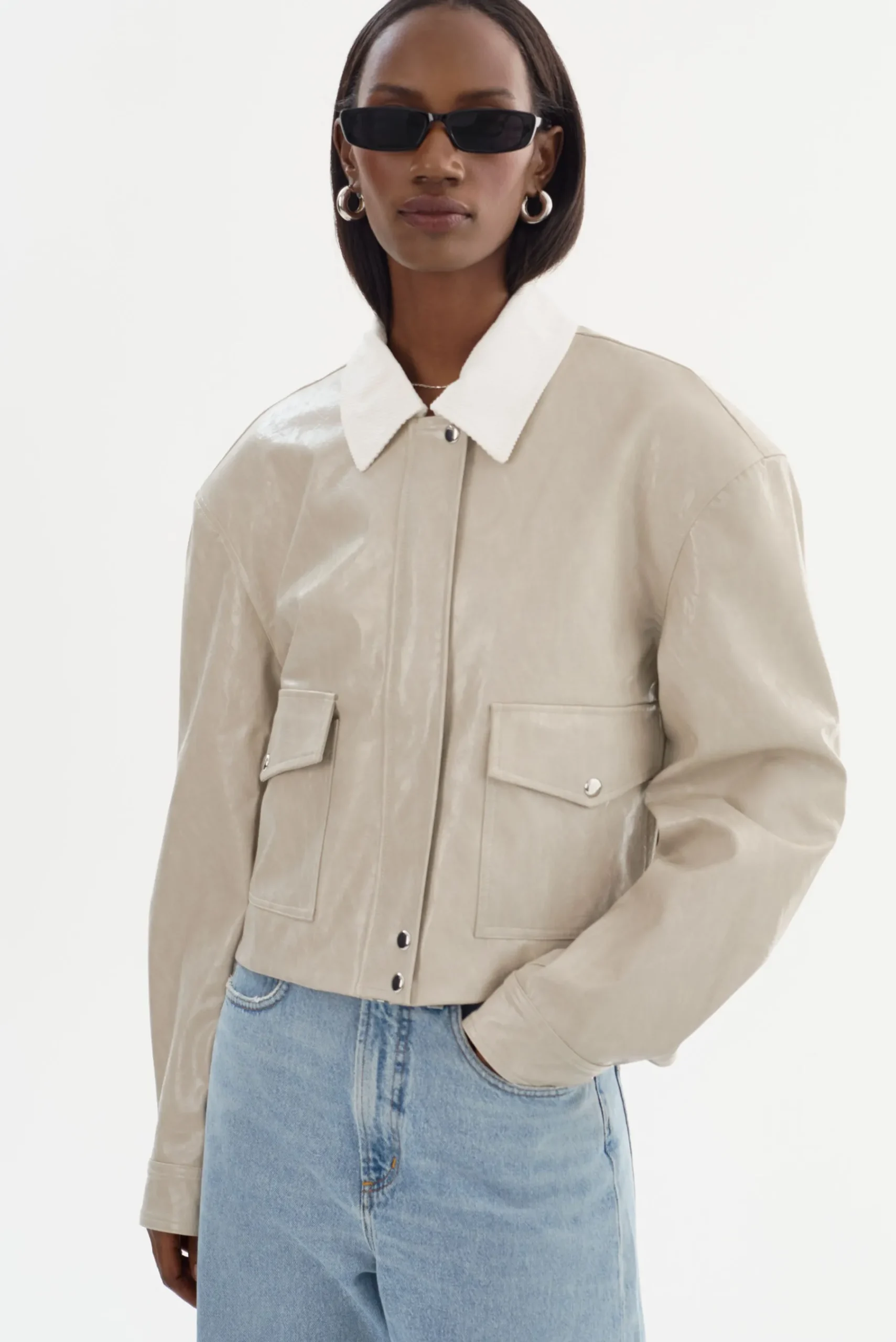 Femme LAMARQUE BRAYLIN | Faux Leather Jacket