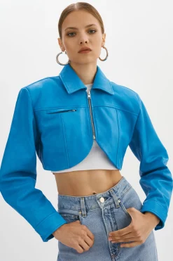 Femme LAMARQUE BRIELLE | Veste Courte En Cuir