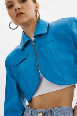 Femme LAMARQUE BRIELLE | Veste Courte En Cuir