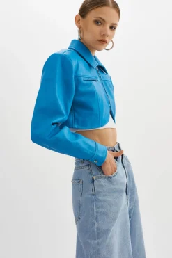 Femme LAMARQUE BRIELLE | Veste Courte En Cuir