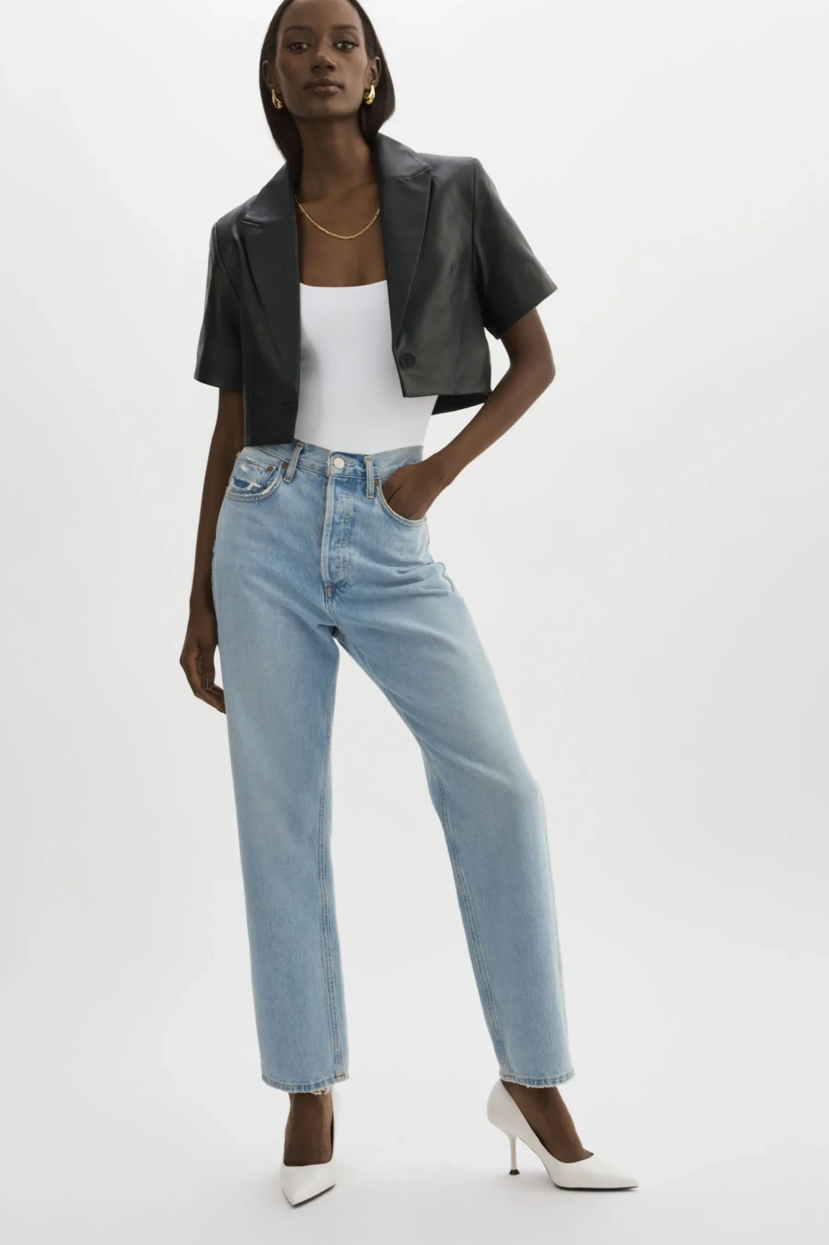 Femme LAMARQUE CALATEA | BLOUSON À MANCHES COURTES