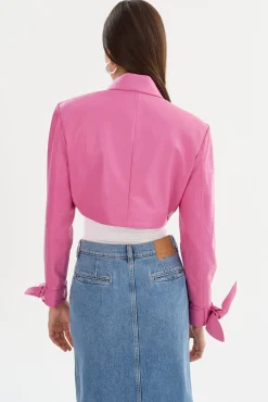 Femme LAMARQUE CALISTA | Appliqué Leather Bolero