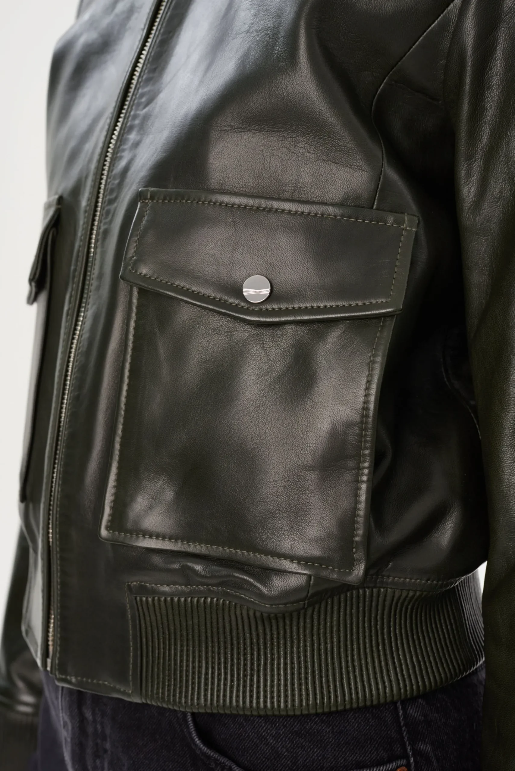 Femme LAMARQUE CANDACE | Leather Bomber Jacket
