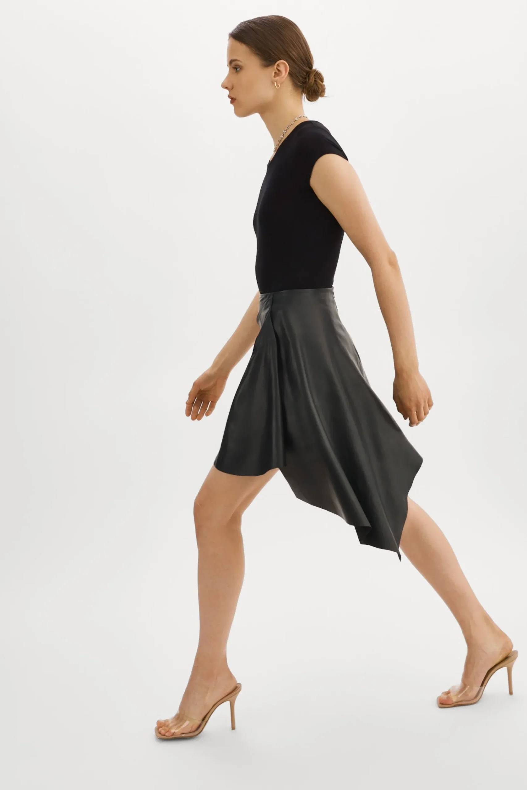 Femme LAMARQUE CELESTE Mini Jupe Asymétrique