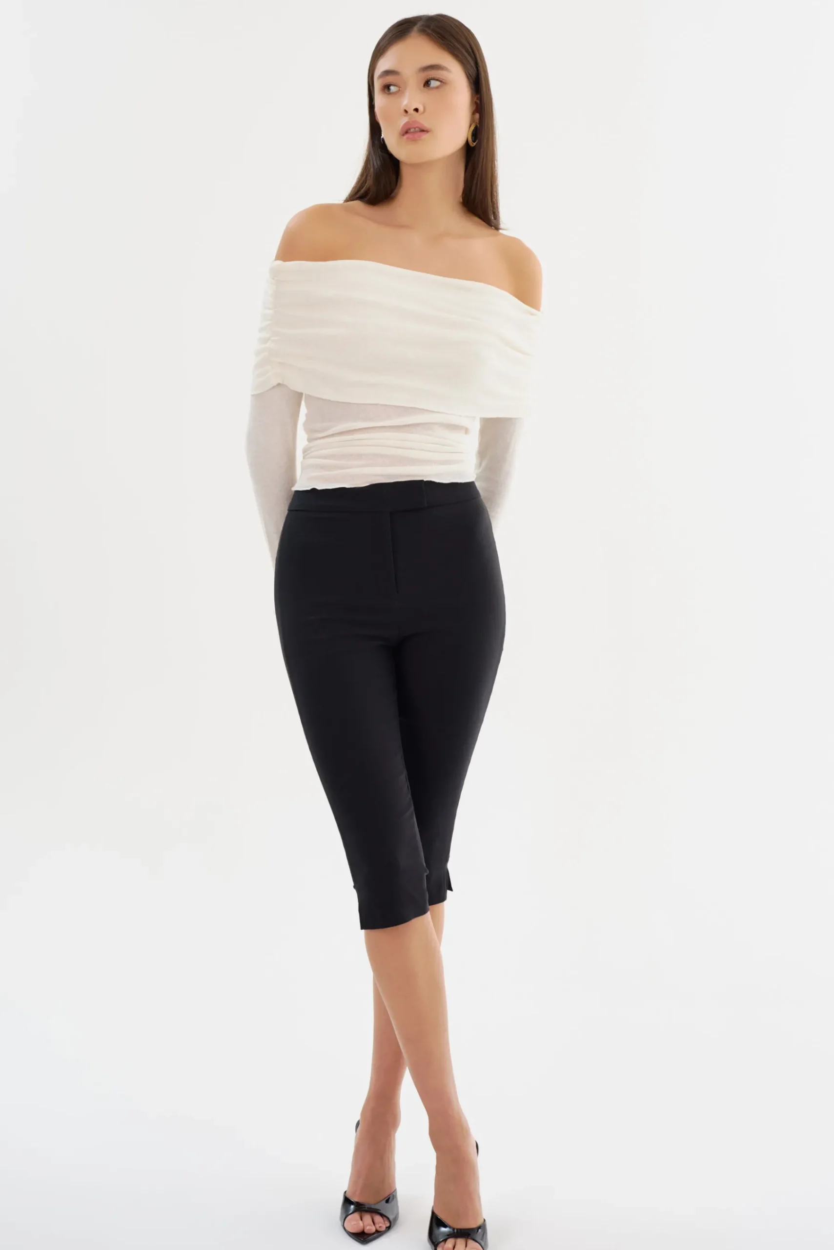 Femme LAMARQUE CELINE | Capri En Sergé Extensible