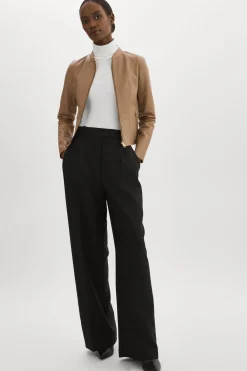 Femme LAMARQUE CHAPIN | Bomber Réversible En Cuir