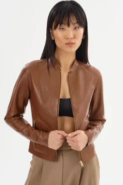 Femme LAMARQUE CHAPIN | Reversible Leather Bomber