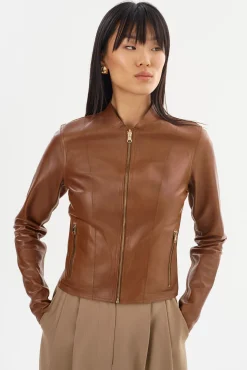 Femme LAMARQUE CHAPIN | Reversible Leather Bomber