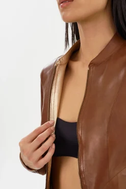 Femme LAMARQUE CHAPIN | Reversible Leather Bomber