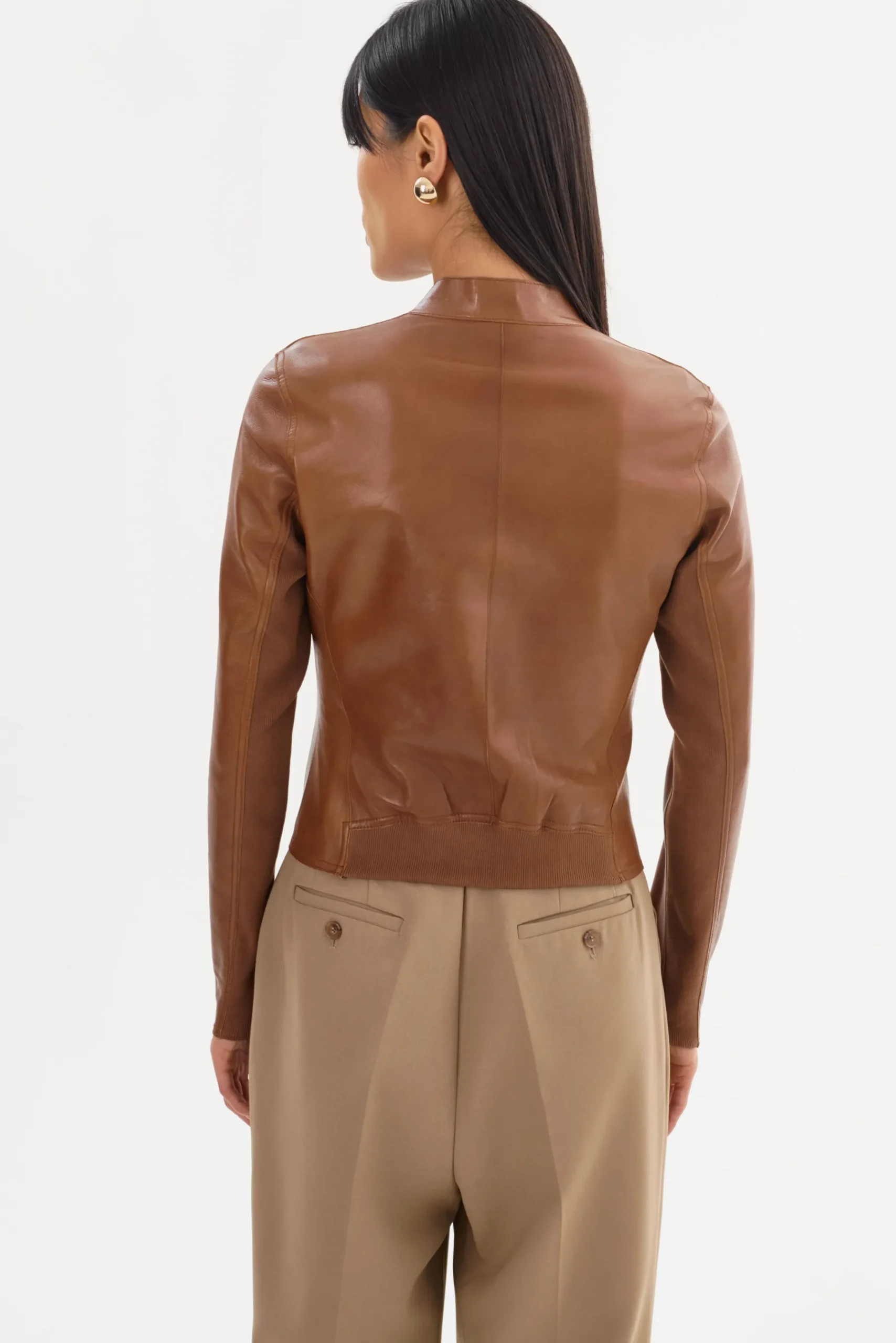 Femme LAMARQUE CHAPIN | Reversible Leather Bomber