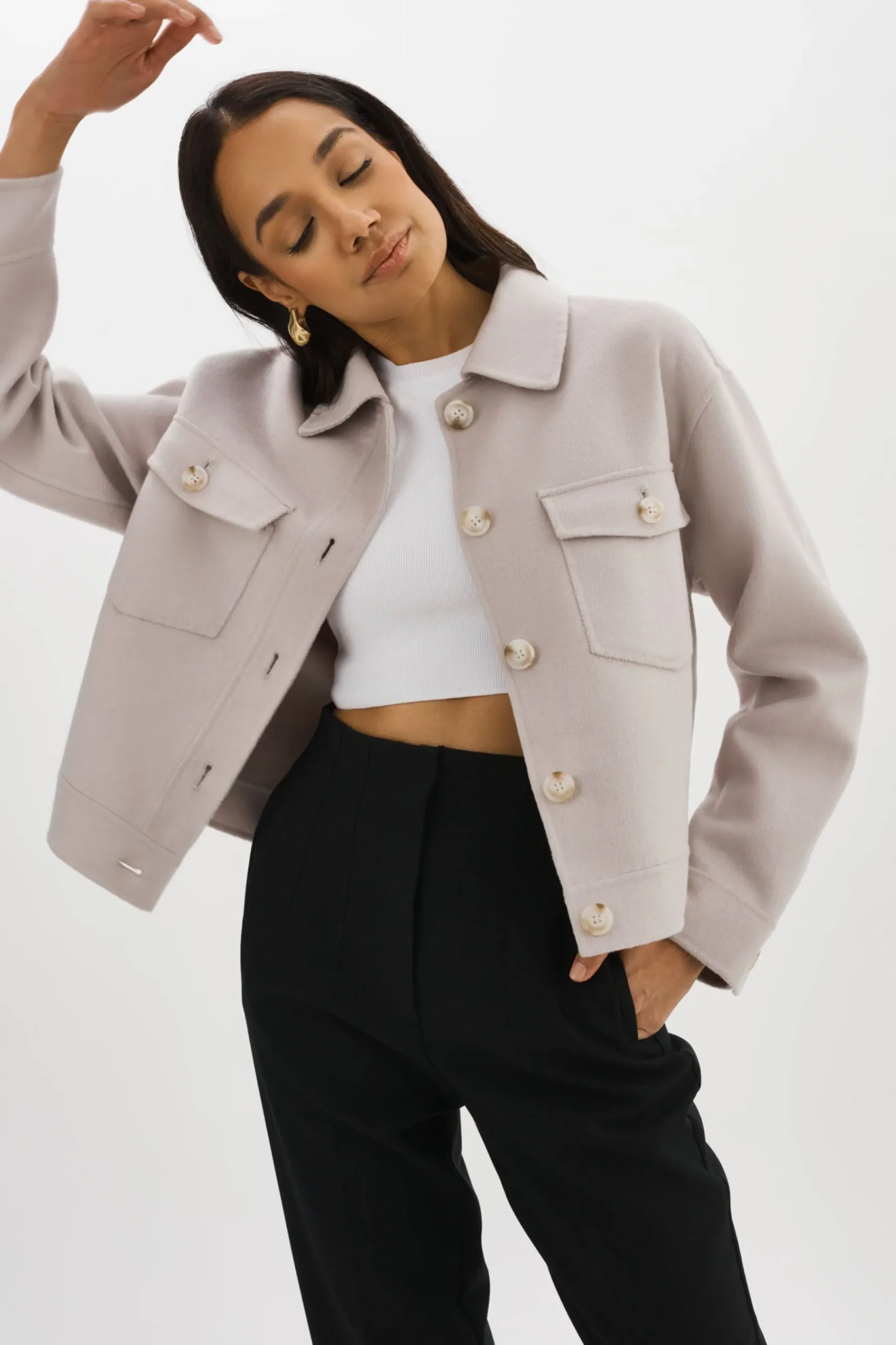 Femme LAMARQUE CHRISTINE | Veste En Laine