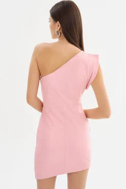 Femme LAMARQUE COREY | Robe En Cuir à Une épaule