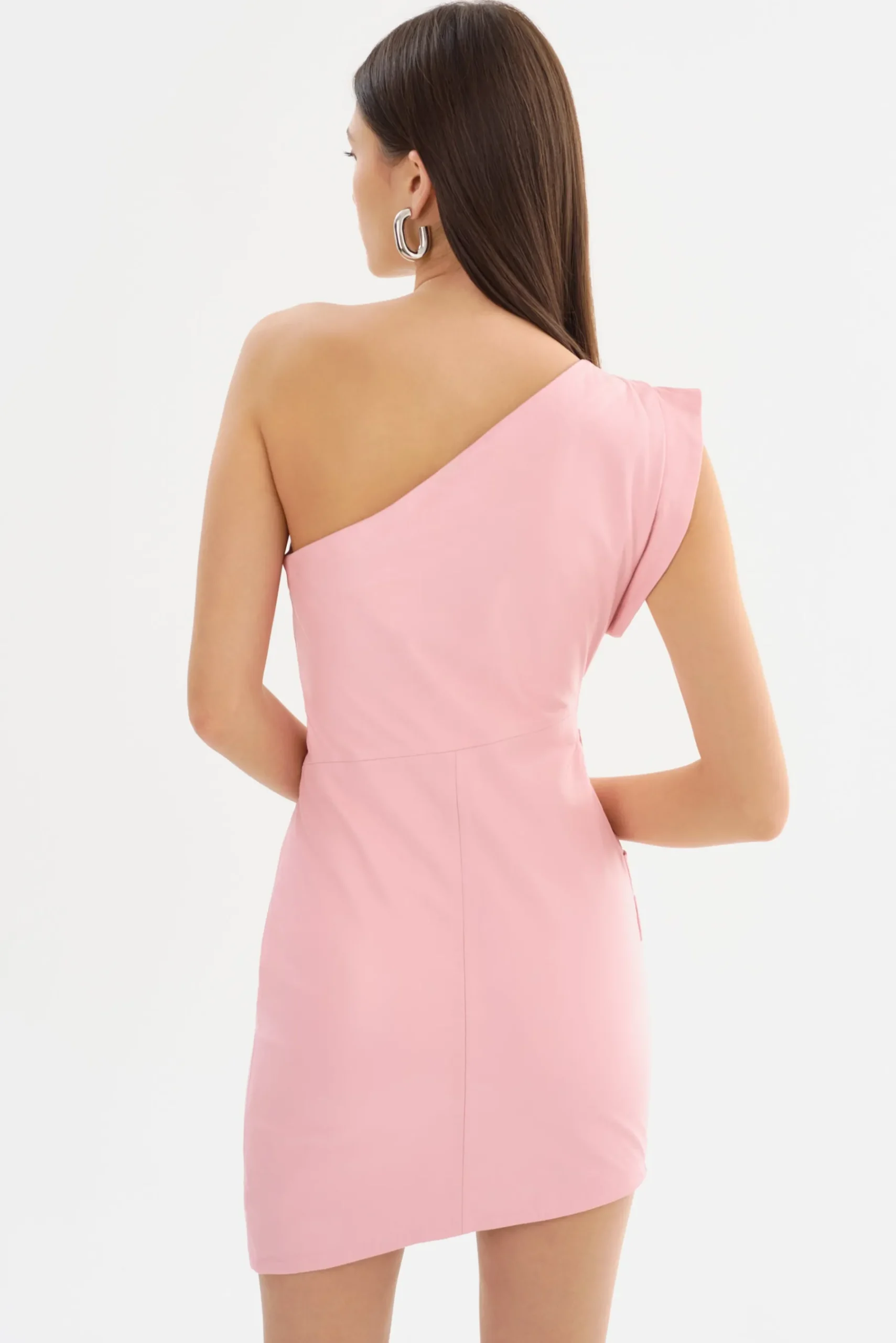 Femme LAMARQUE COREY | Robe En Cuir à Une épaule
