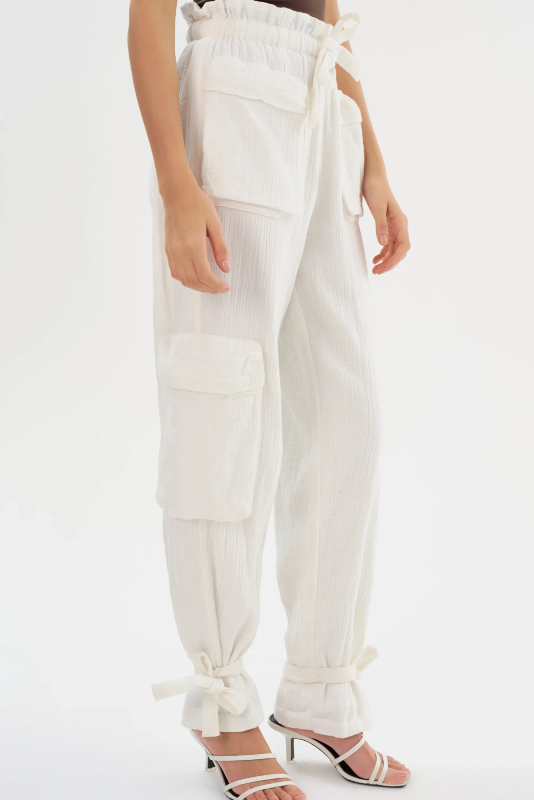 Femme LAMARQUE CRESTIN | Pantalons Cargo En Coton