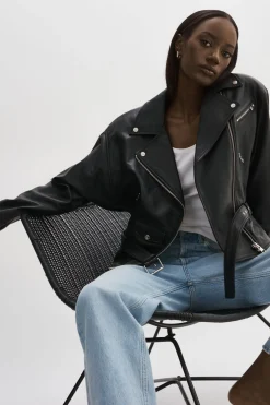 Femme LAMARQUE DANIELA | Veste Moto En Cuir