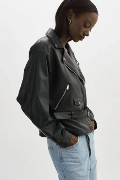 Femme LAMARQUE DANIELA | Veste Moto En Cuir